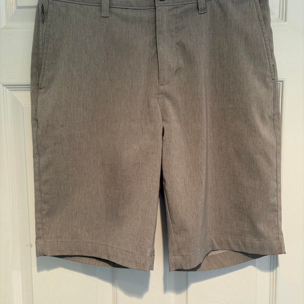 Hawker Rye Mens Gray Performance Hybrid Golf Shorts 30x10 MGW20306 Gorpcore